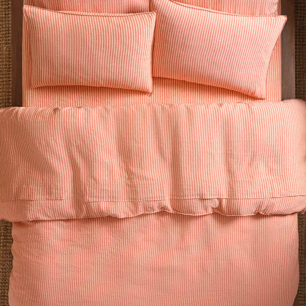 Washed European Linen Core Sheet Set H8
