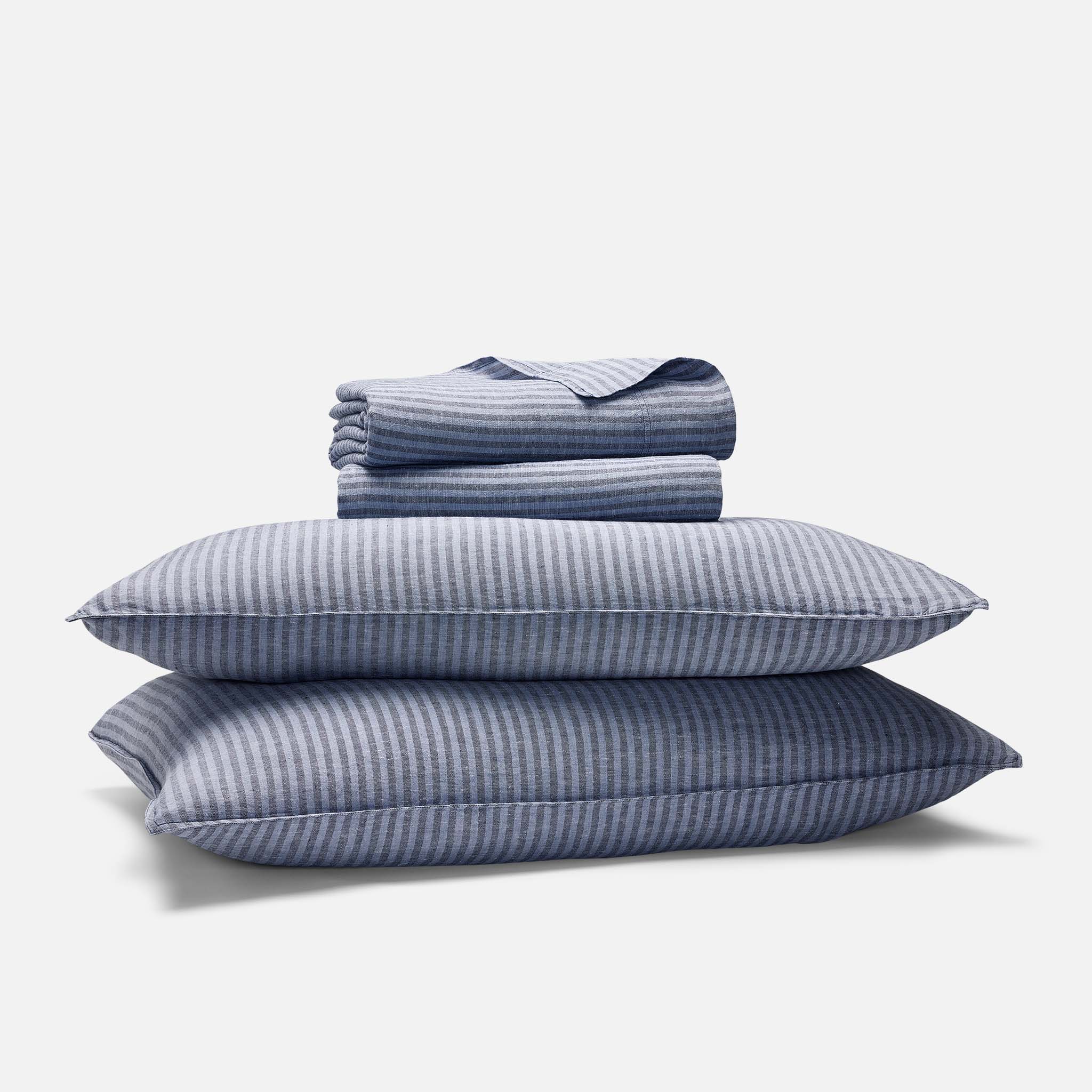 Washed European Linen Core Sheet Set H8