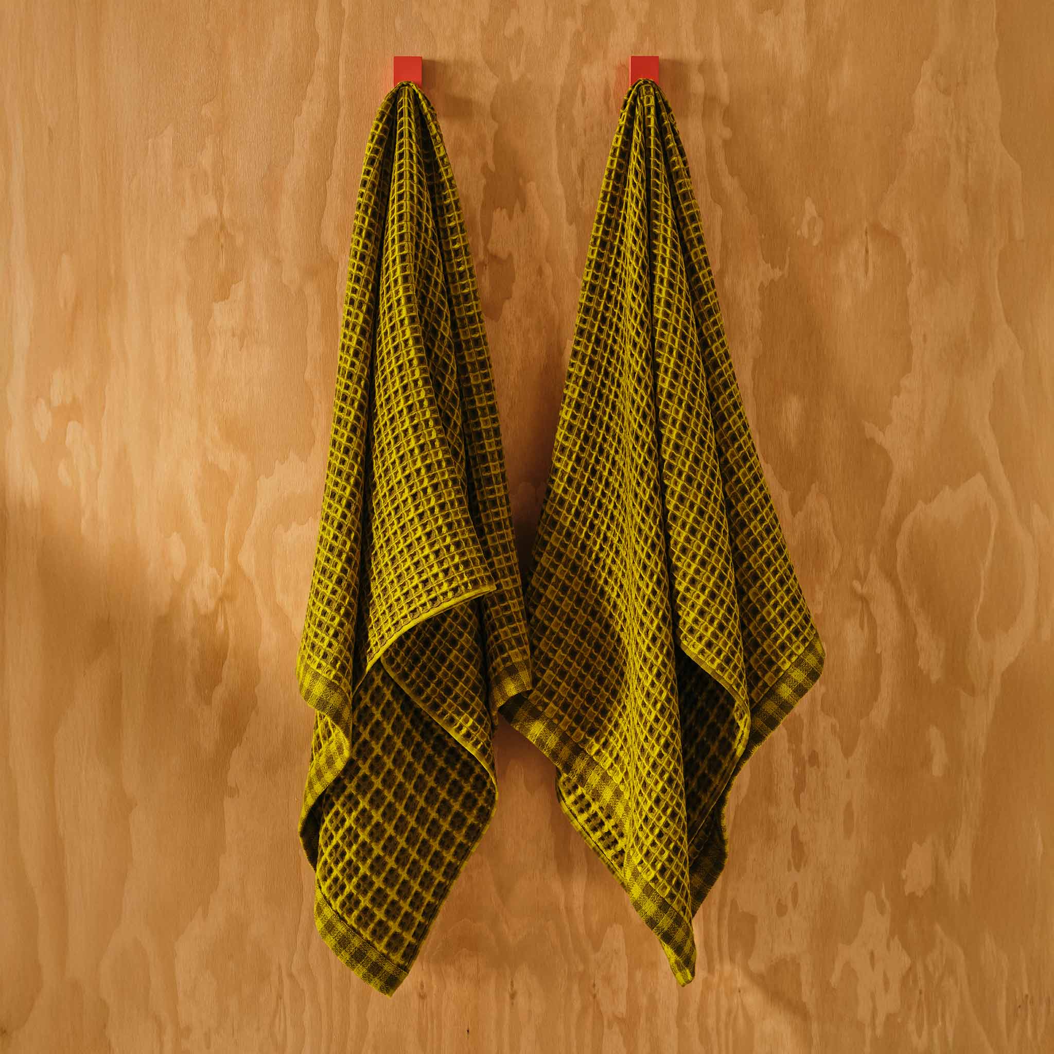 Dreamweave Waffle Bath Towels Set of 2 X6