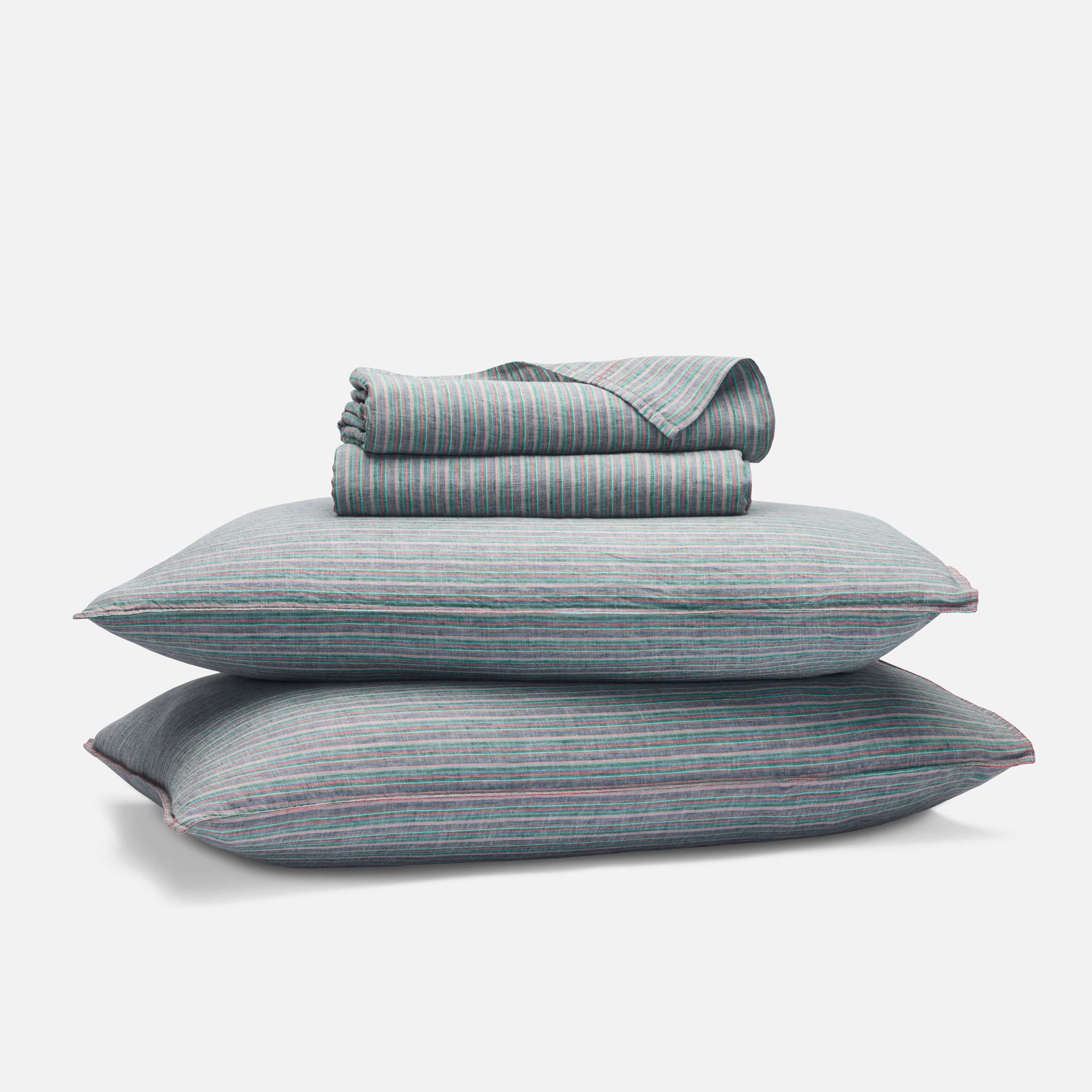 Washed European Linen Core Sheet Set H8