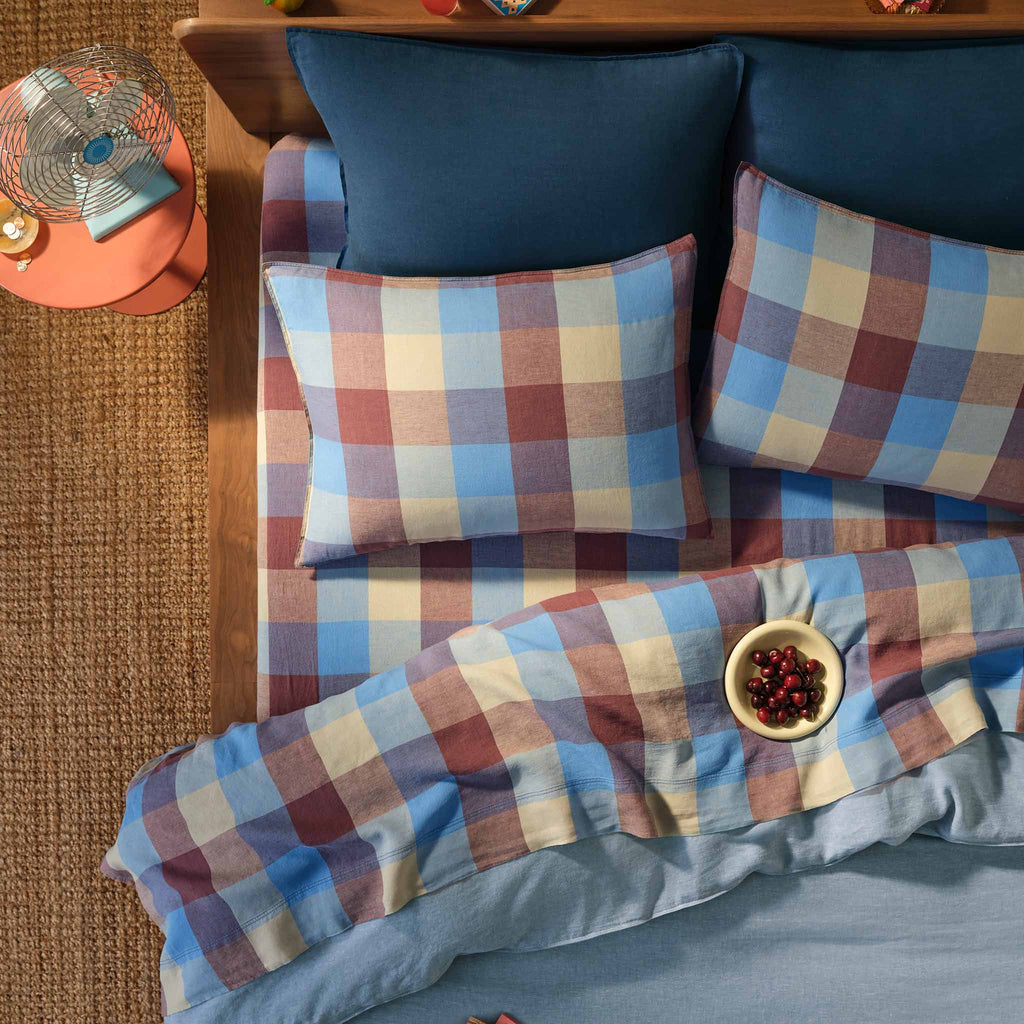 Washed European Linen Core Sheet Set H8