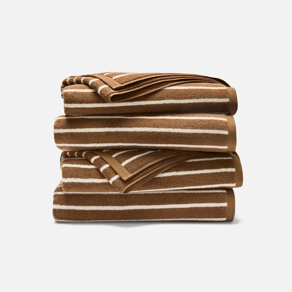 Super-Plush Set of 4 Bath Towel Bundle K3